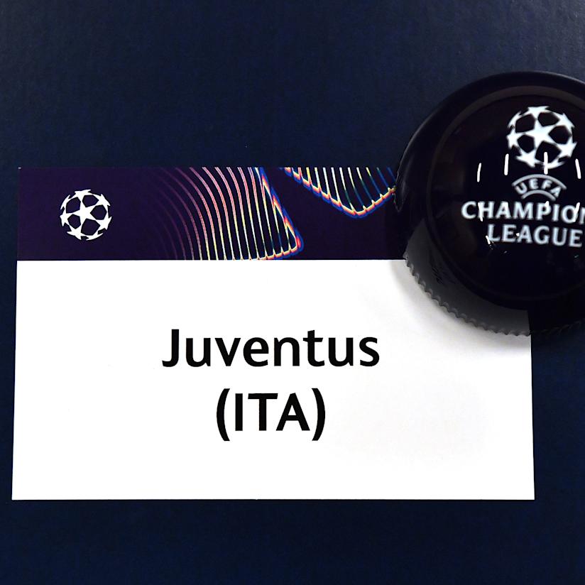 Juventus' Champions League squad list