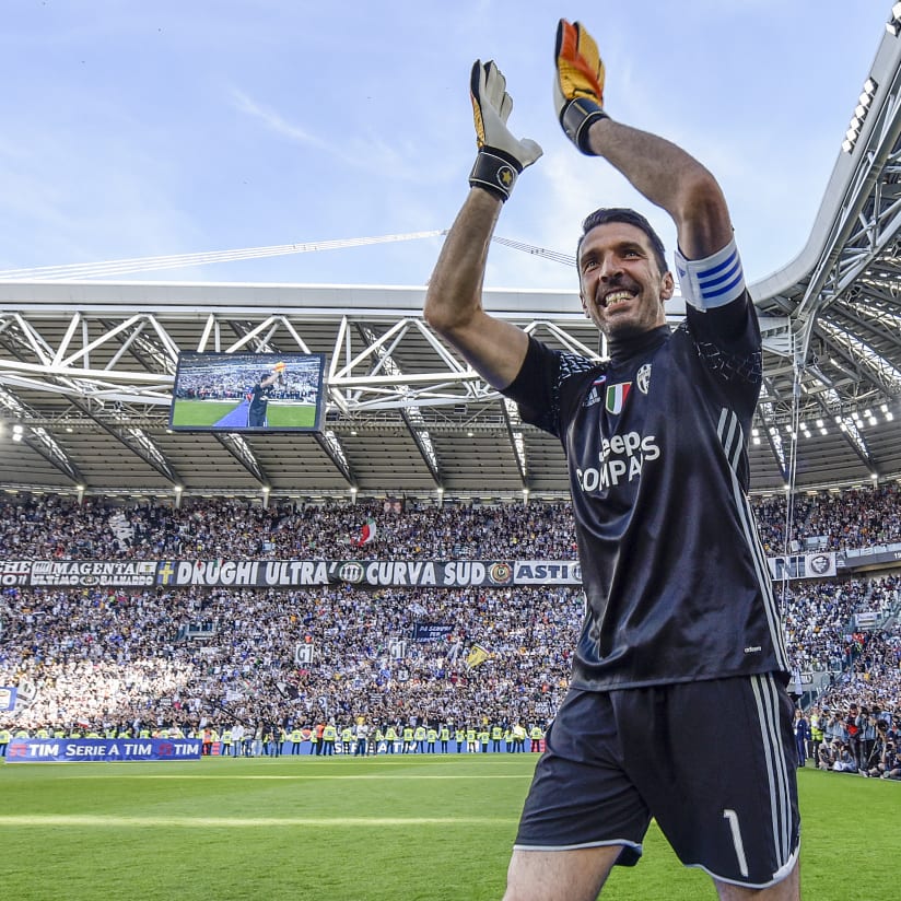 Buffon hangs up his gloves. Thank you, Gigi!