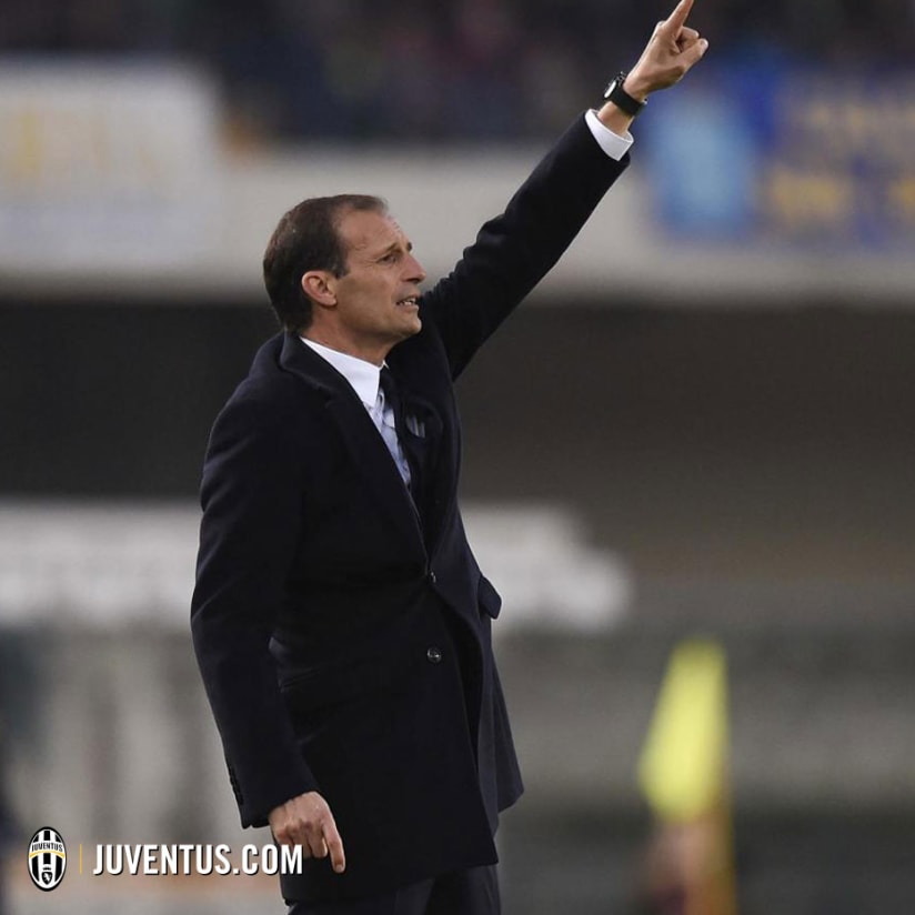 Allegri lauds Juventus reaction