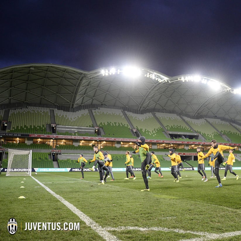 Open training pre-Spurs