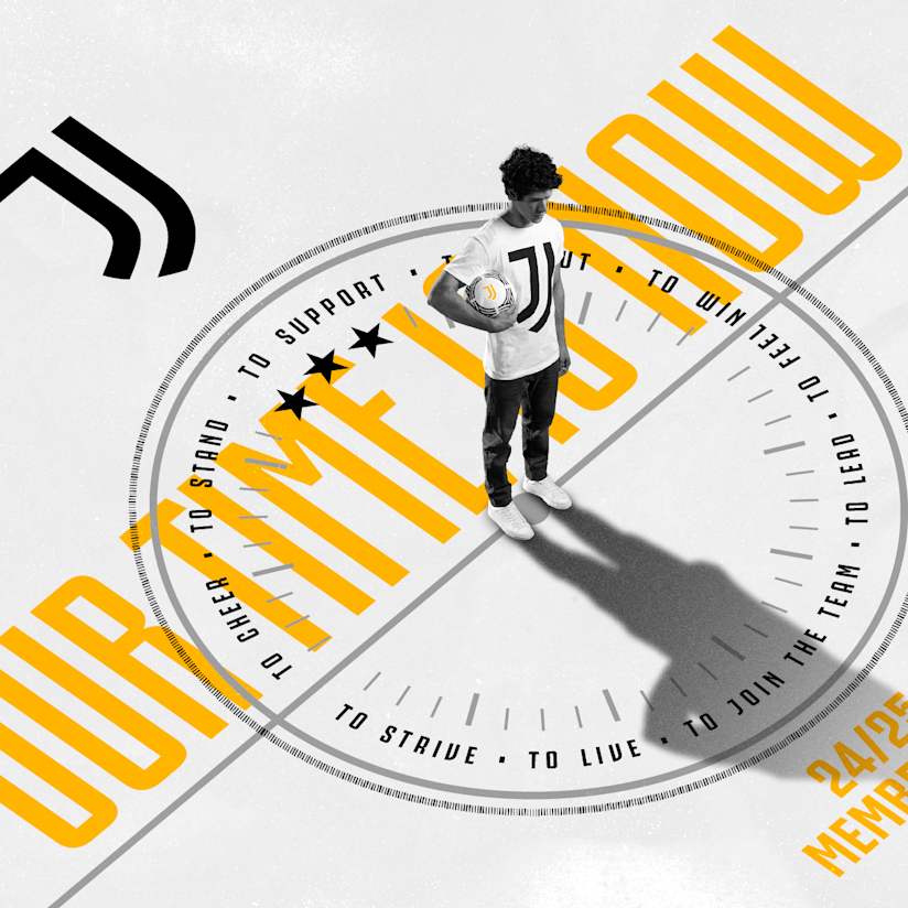 Our time is now! The new Juventus Membership 2024/25