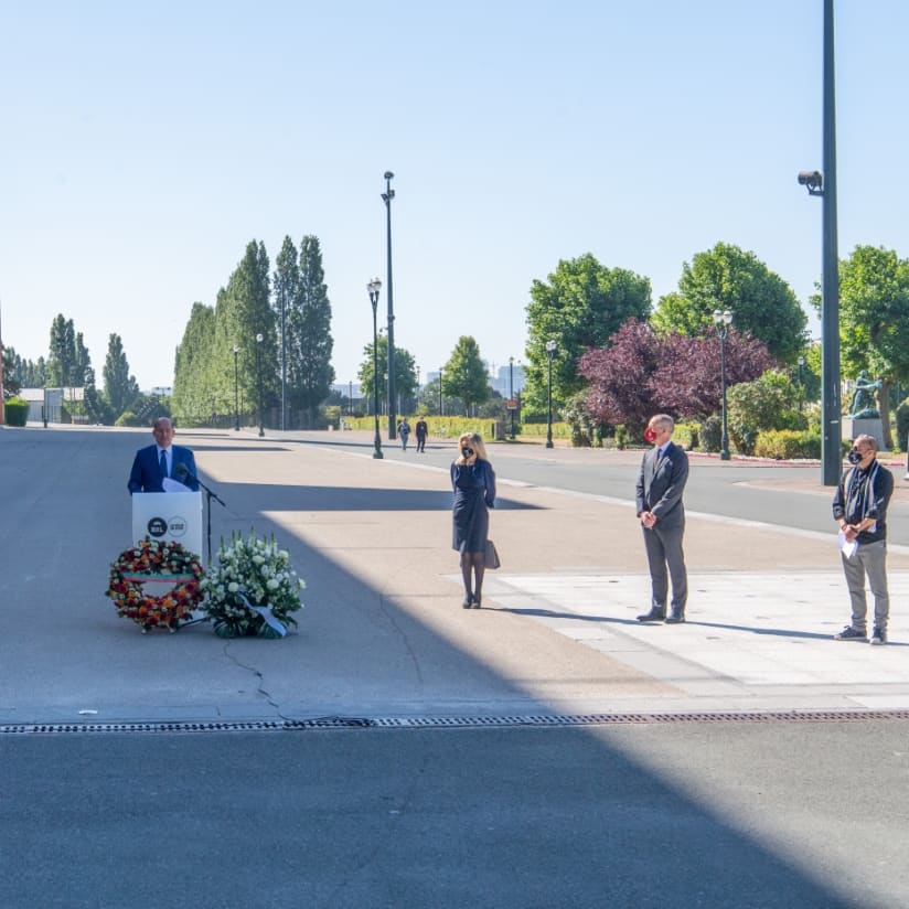 In ricordo delle vittime dell'Heysel