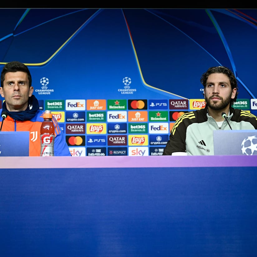 JUVENTUS-PSV: LE PAROLE DI THIAGO MOTTA E MANUEL LOCATELLI IN CONFERENZA STAMPA