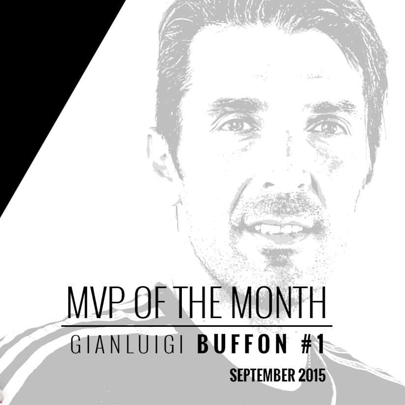 Buffon takes first 2015/16 MVP of the Month