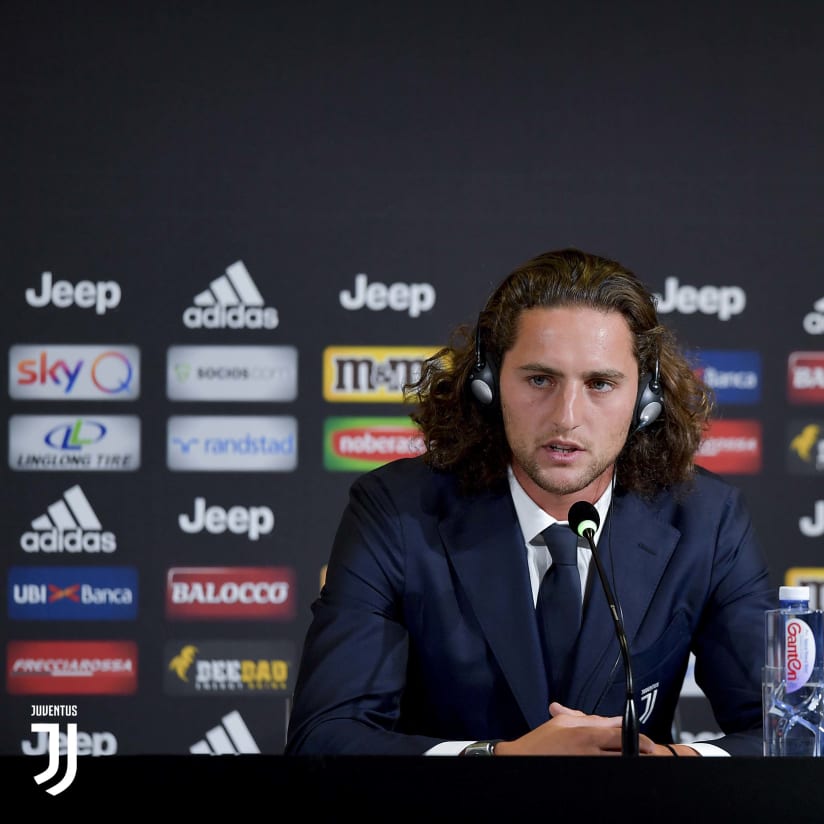 Rabiot: “Here to help the club win”