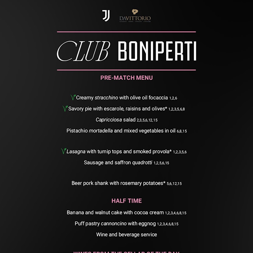 Menu_Club Boniperti J-Gala ENG