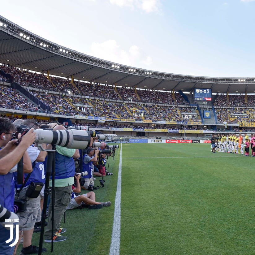 The best photos of #ChievoJuve