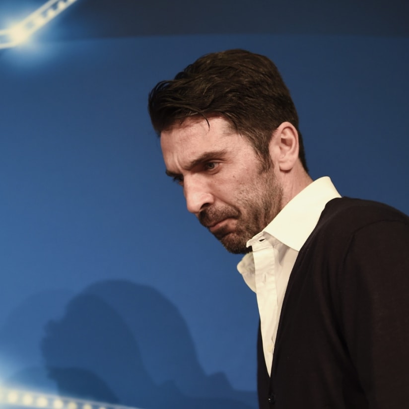 Allegri and Buffon meet the media