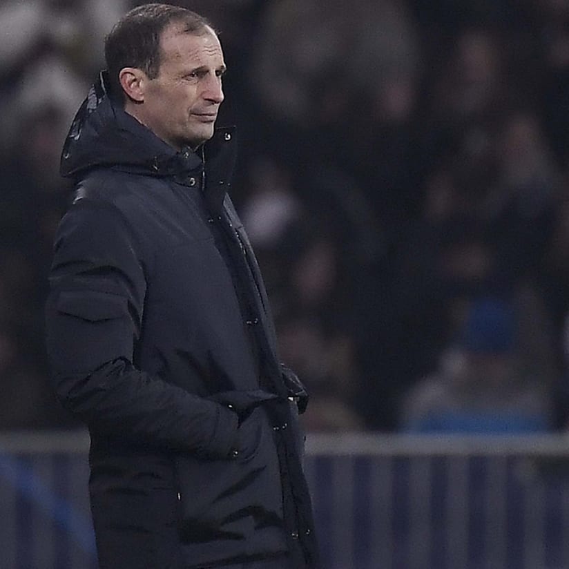 Allegri: «Non fa piacere perdere, ma abbiamo raggiunto l’obiettivo»