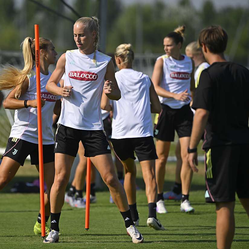 Bianconere squad list for The Women's Cup