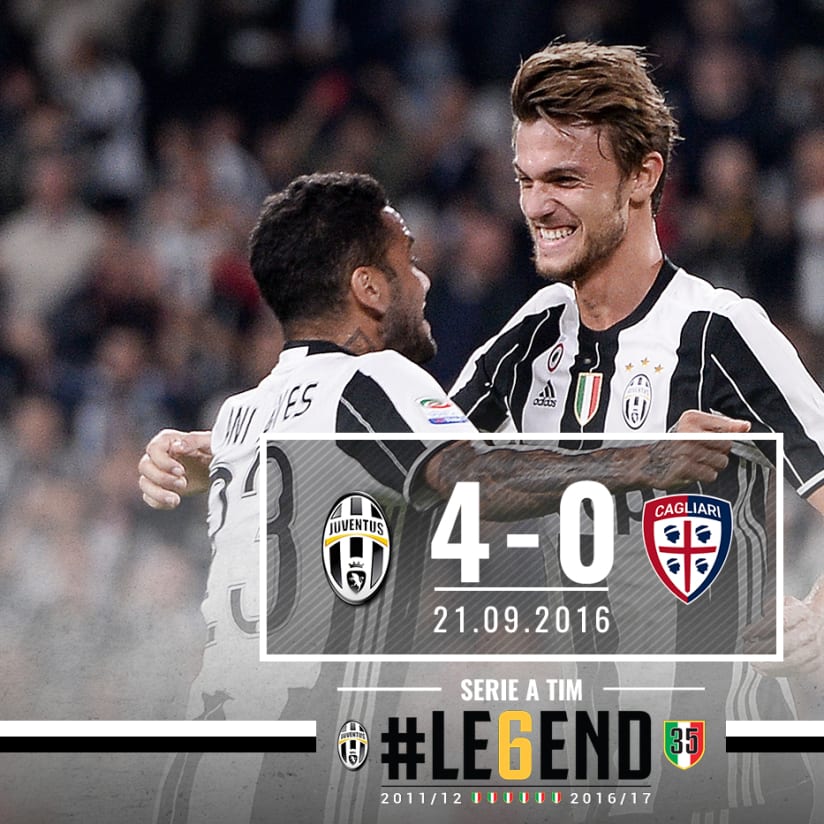 #LE6END Rewind: Juve 4-0 Cagliari