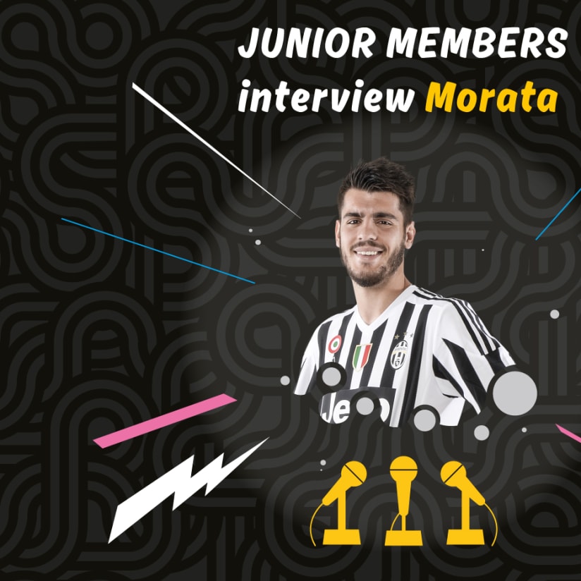 Morata at the mic for Junior Members