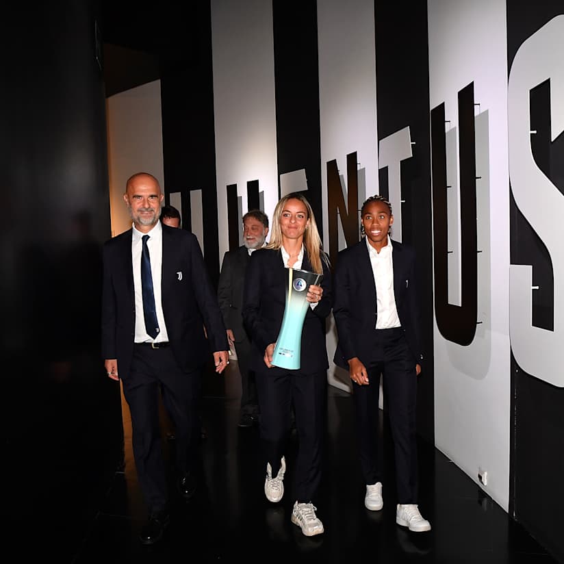 Gallery | Serie A Women's Cup delivered to Juventus Museum