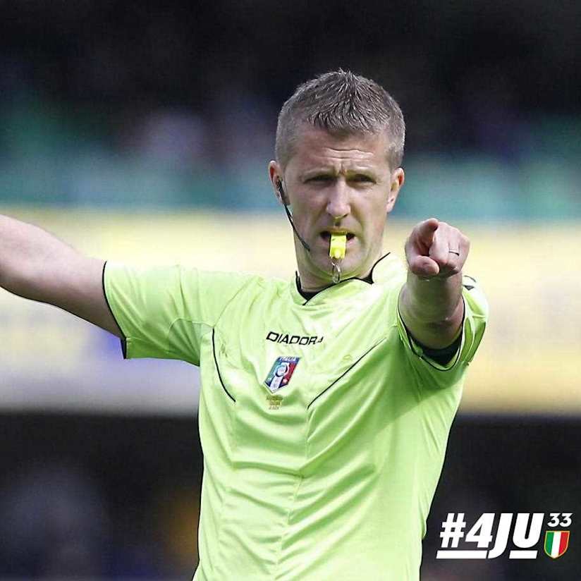 Orsato to officiate the Coppa Italia final
