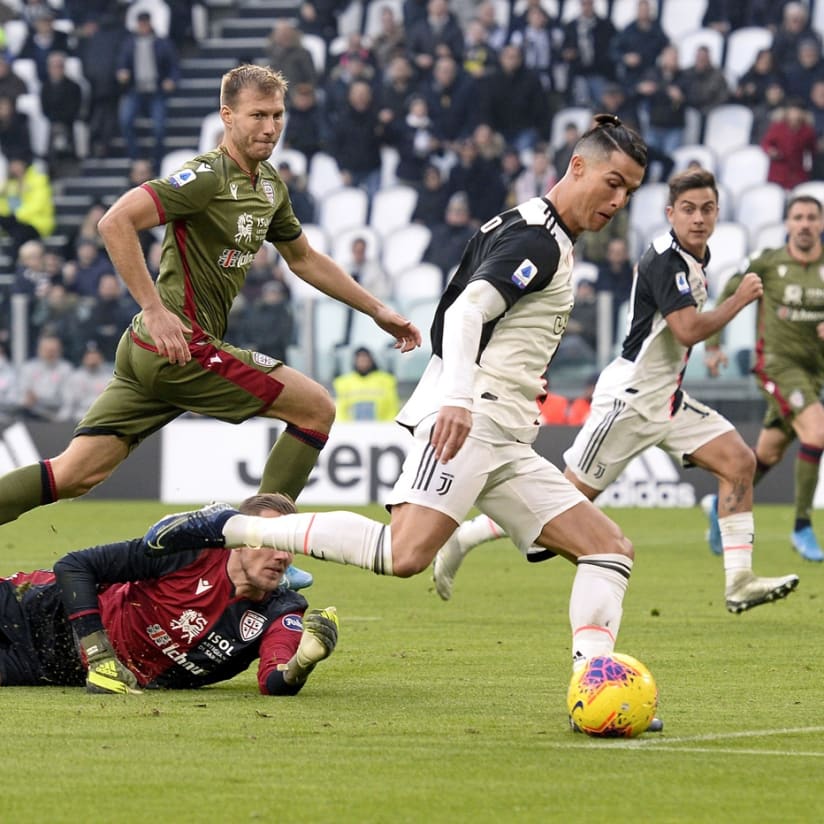 #JuveCagliari | L'azione decisiva della partita