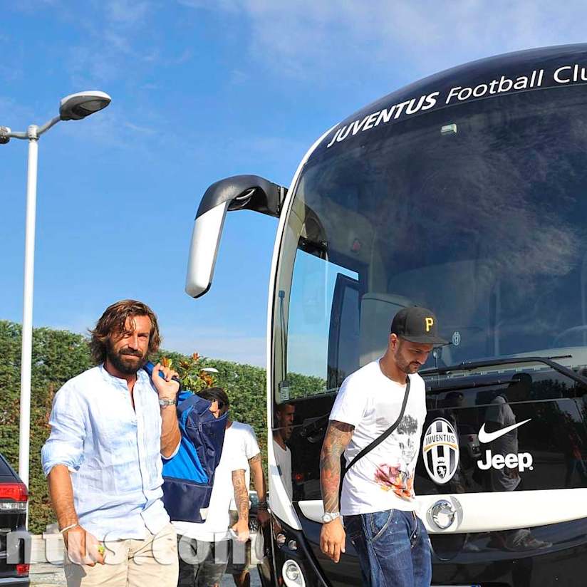 Bianconeri internationals return to Vinovo