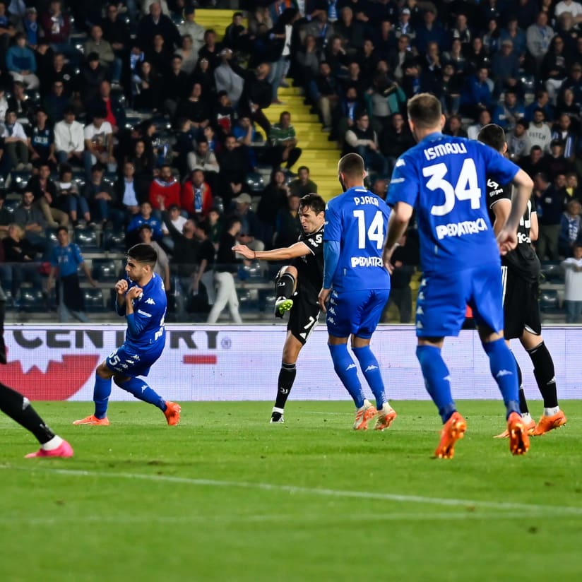 STATS FROM THE GAME | EMPOLI-JUVENTUS | SERIE A
