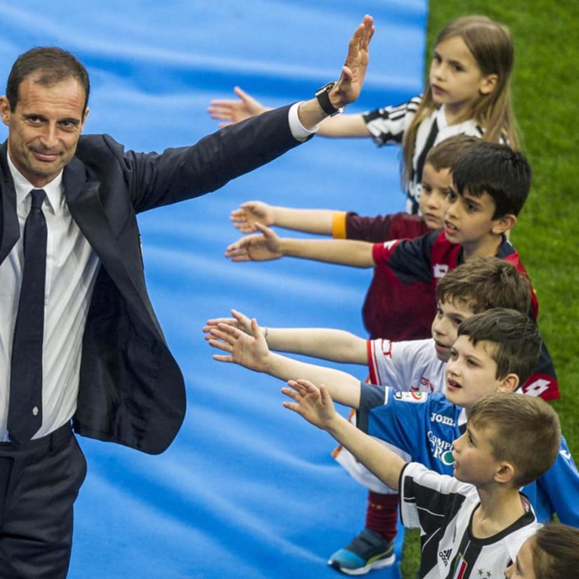 Allegri: «La Juve vince perché ha spessore mentale e tecnico»