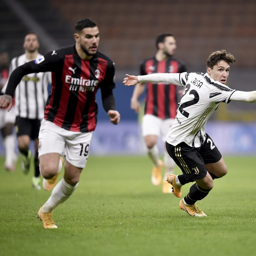 Duels in previous Juventus v Milan encounters