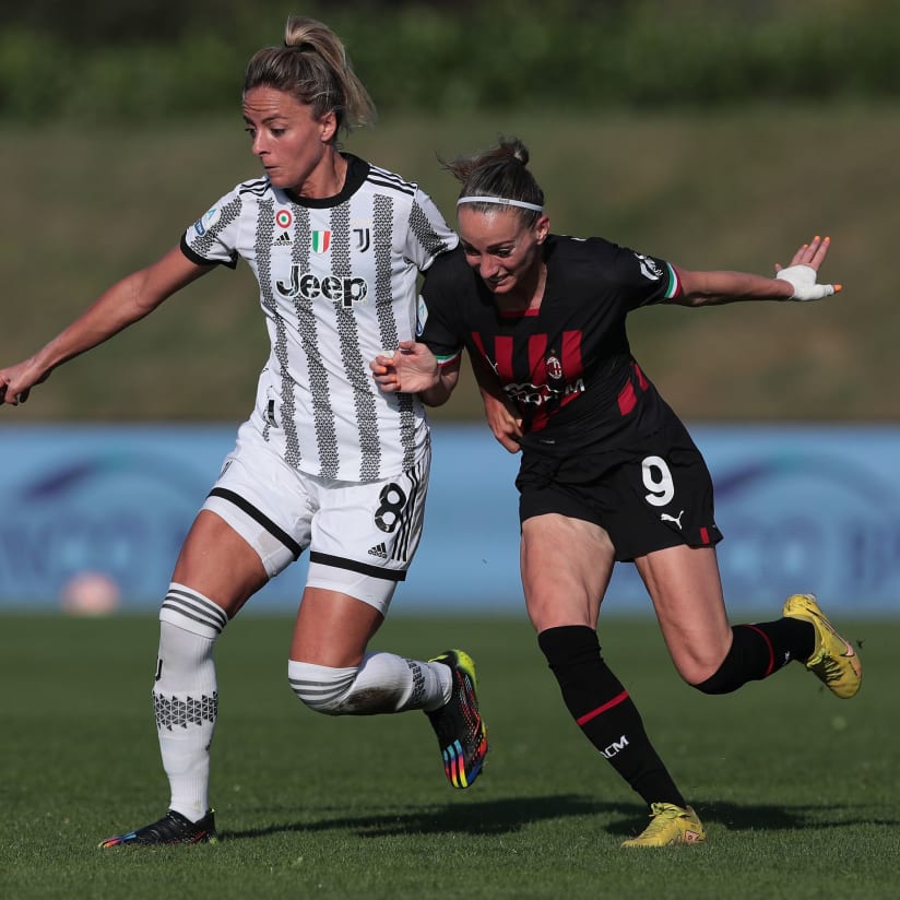 Milan - Juventus Women, la partita