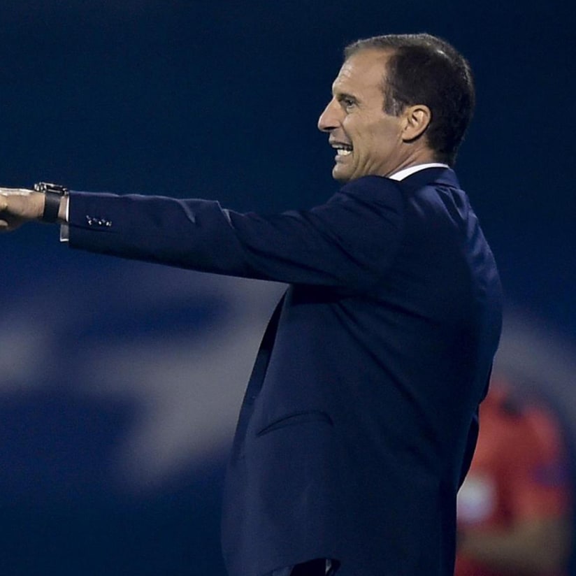 Allegri: «Un buon approccio al match, questa sera»