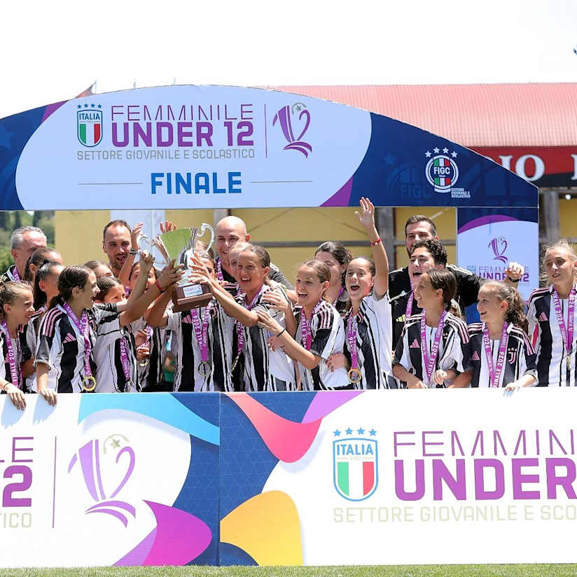U12 Women: le bianconere sono campionesse d'Italia