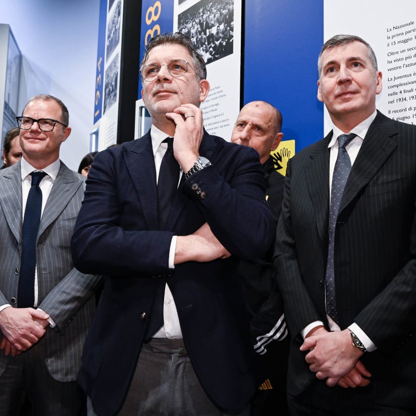 Gallery | Coach Allegri at Juventus Museum