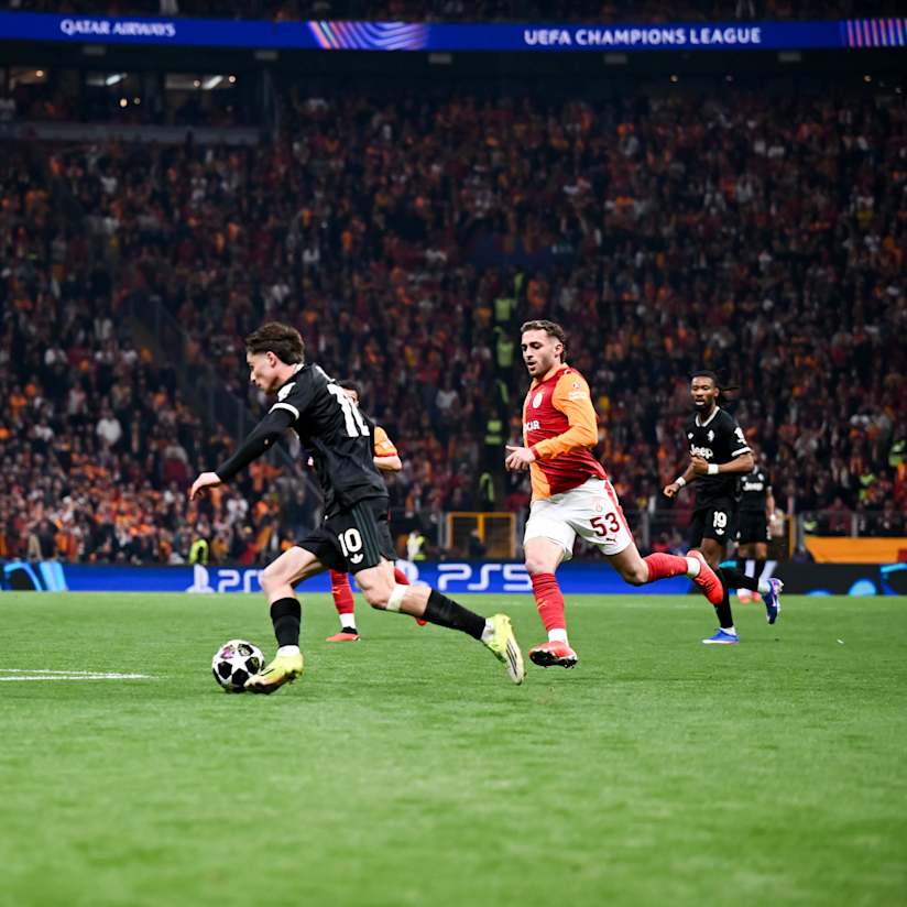 Bianconeri fall at Galatasaray following red card