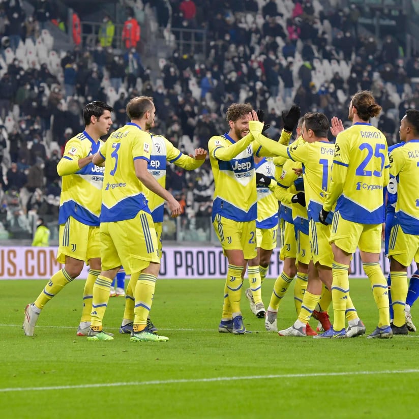 Juventus ease into Italian Cup quarter-finals