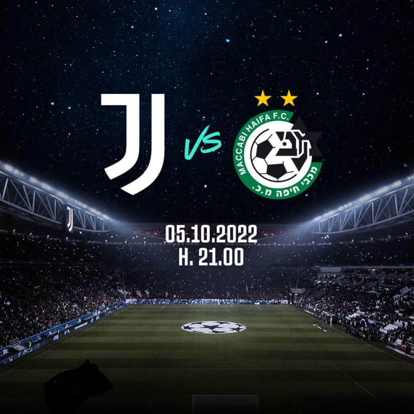 JUVE-MACCABI TICKETS ON GENERAL SALE! 