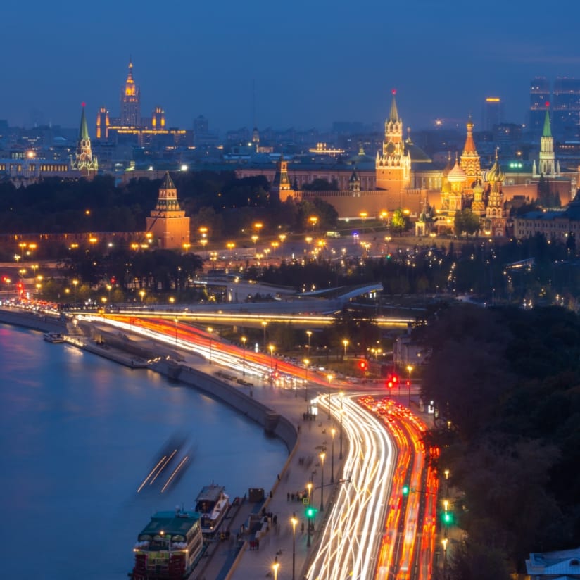 The city of Moscow