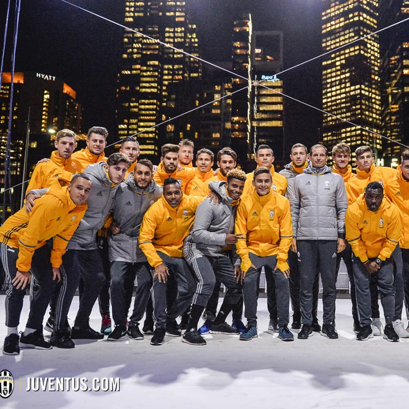 Juve and adidas light up Melbourne