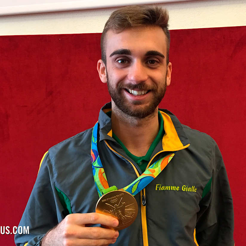 L'Oro olimpico riconsegnato a Daniele Garozzo!