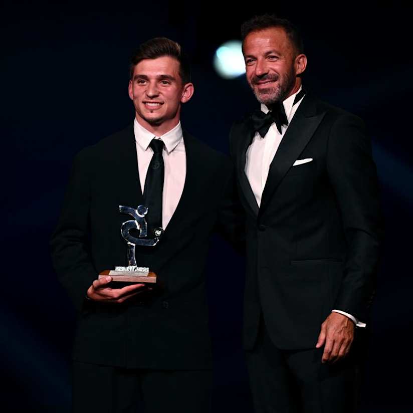 Conceicao wins Goal of the Year at the Gran Gala del Calcio