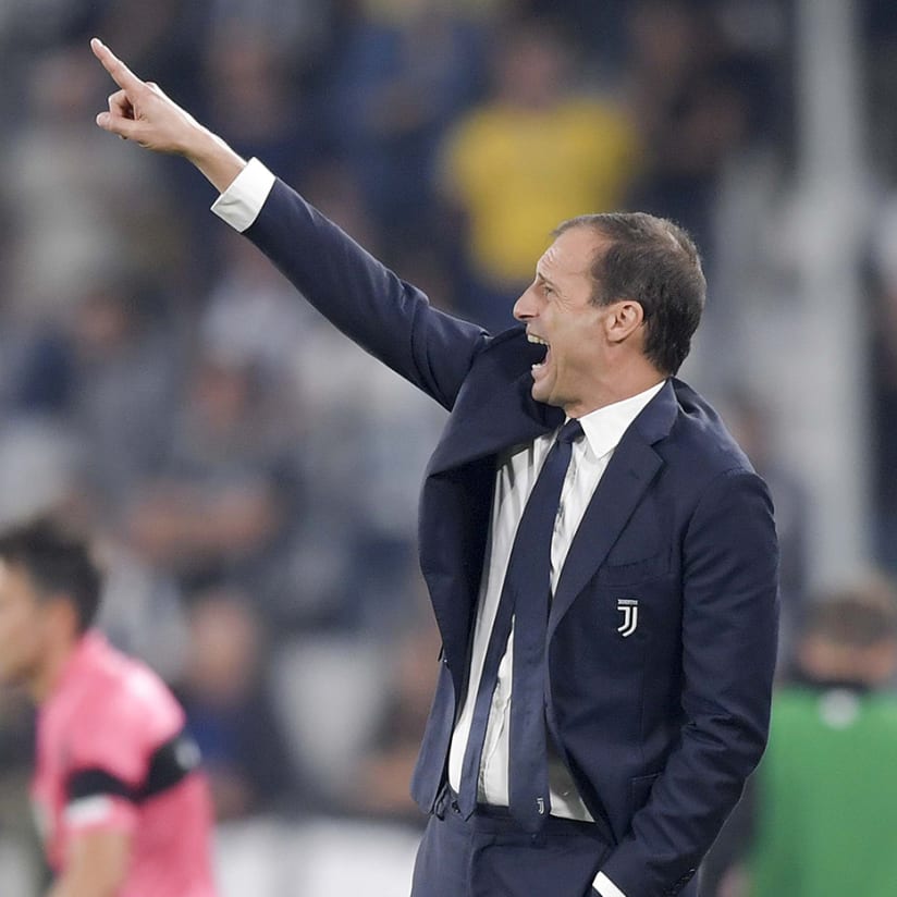 Allegri: “We played well tonight but it’s a long season”