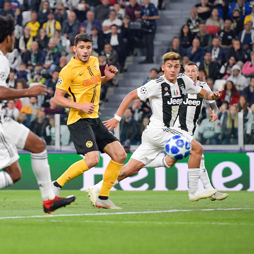 How Juve scored their goals in the UCL