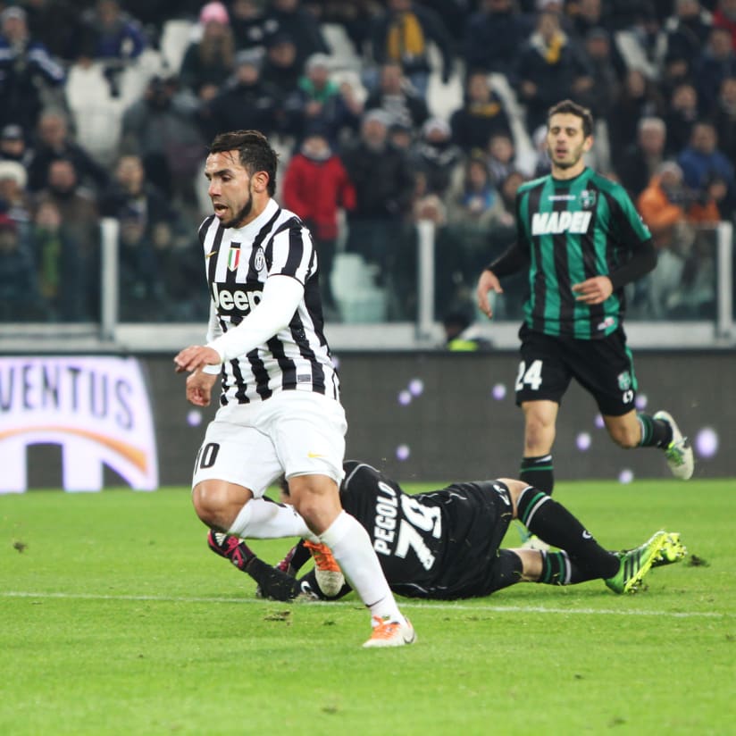 Four wins vs Sassuolo at the Allianz