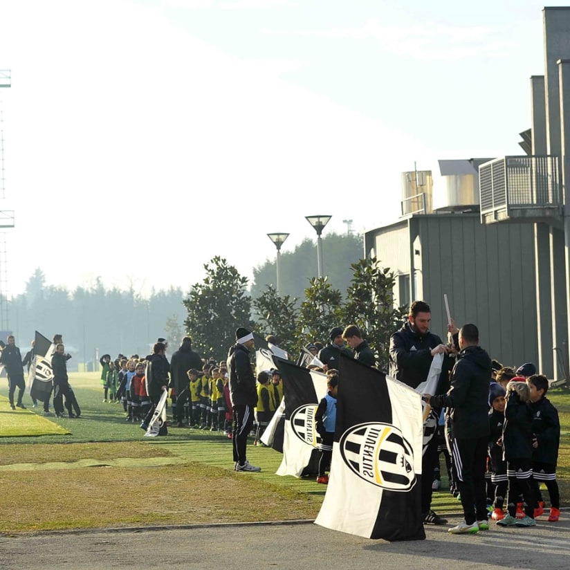 All smiles in Vinovo