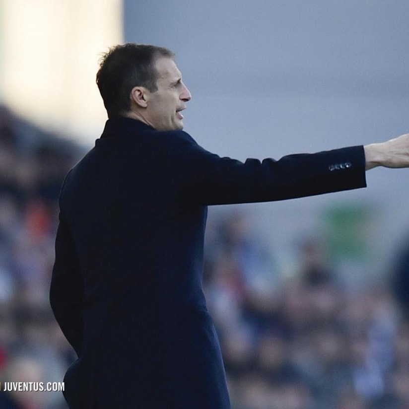 Allegri: “We must maintain momentum”