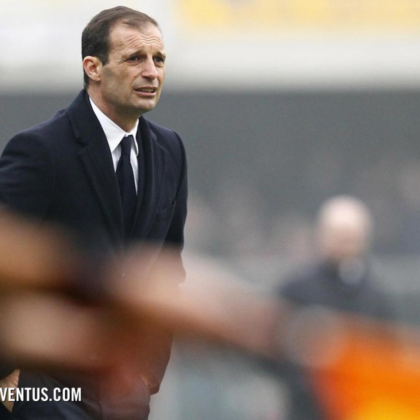 Allegri: «Teniamo alta la tensione»