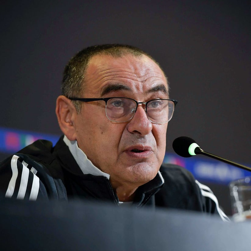 Sarri: "It will not be easy"