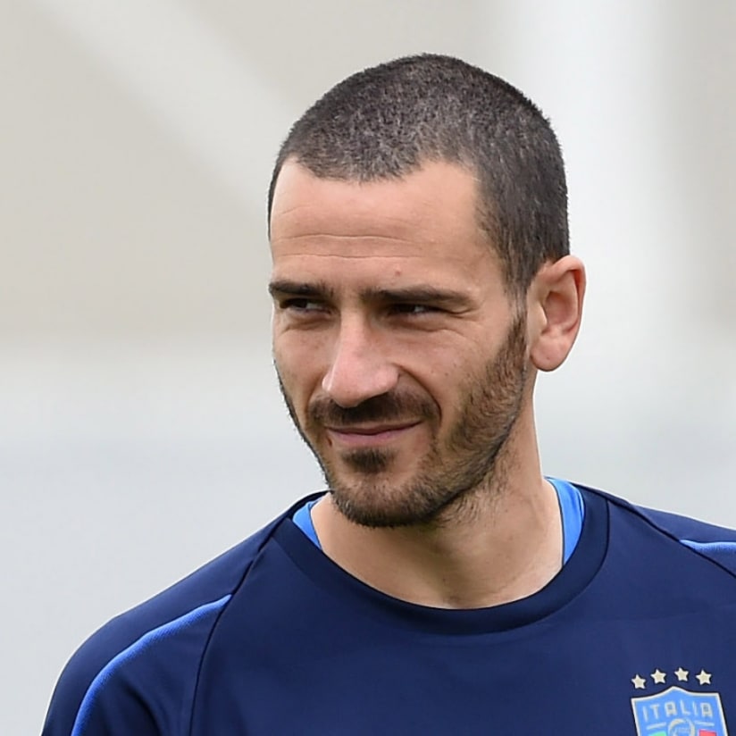 Azzurri at Continassa