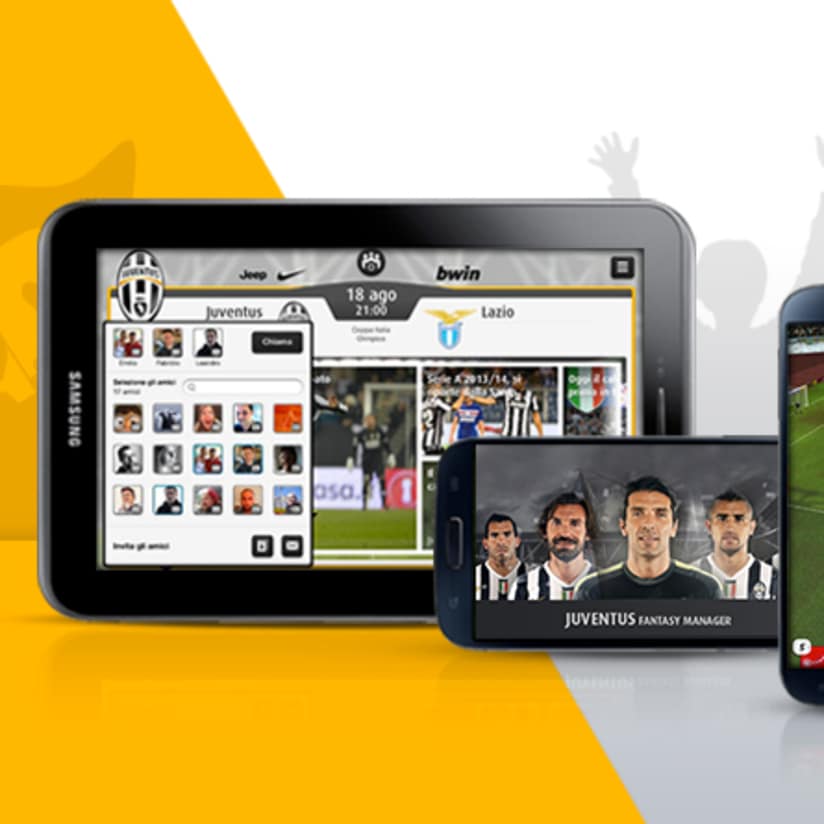 Tutte le app bianconere in un click