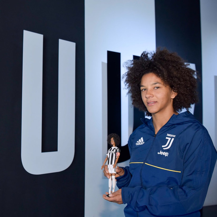 Bianconera Barbie arrives at Juventus Museum