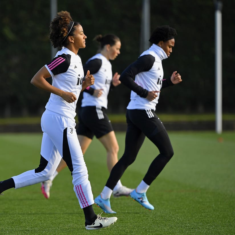 Women | Training in Vinovo ahead of Fiorentina