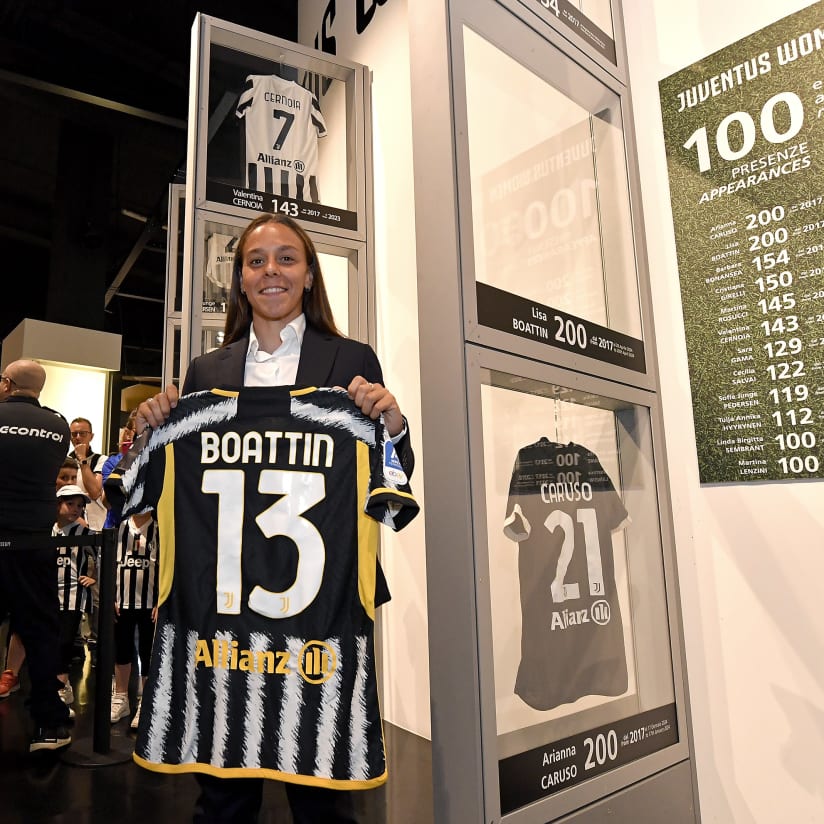 Lisa Boattin @ Juventus Museum