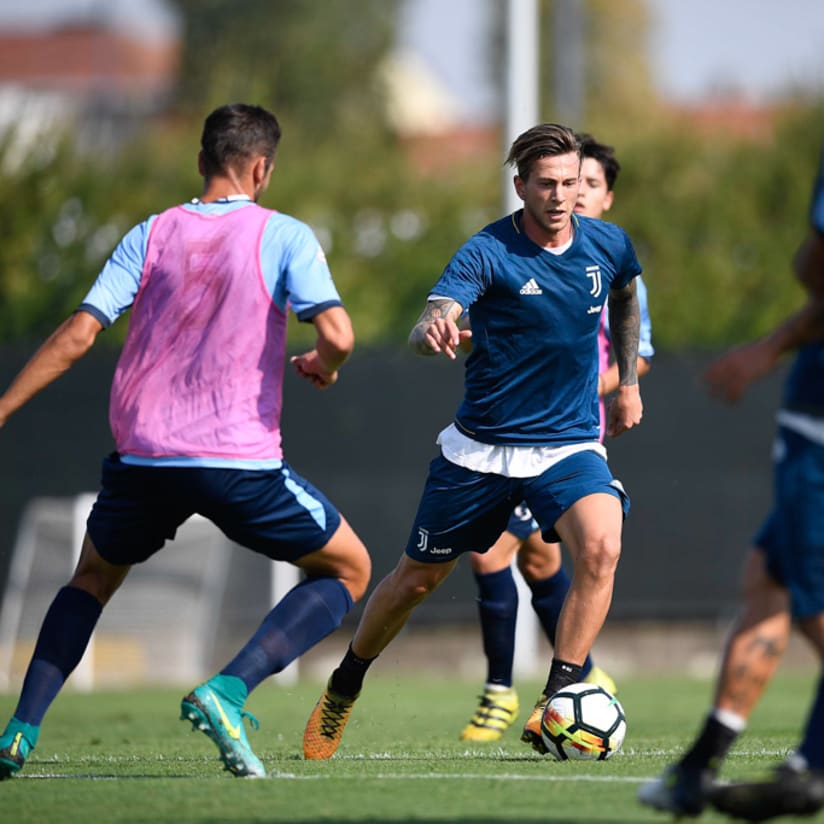 Intensità e gol in partitella a Vinovo