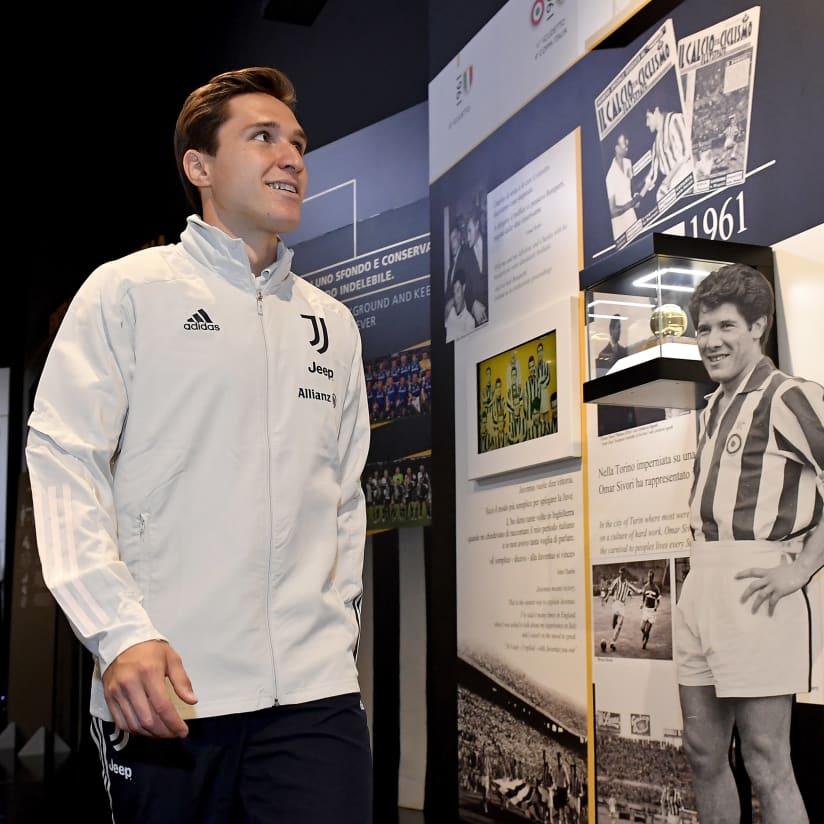 Gallery | Federico Chiesa tra Allianz Stadium e  Juventus Museum