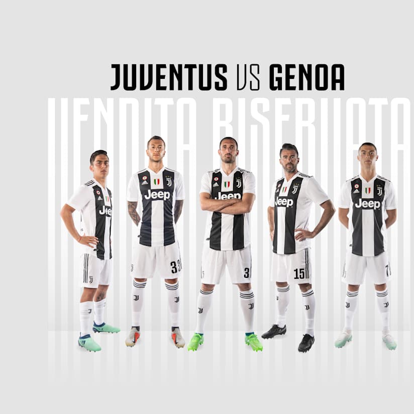 Juve-Genoa, le fasi di vendita