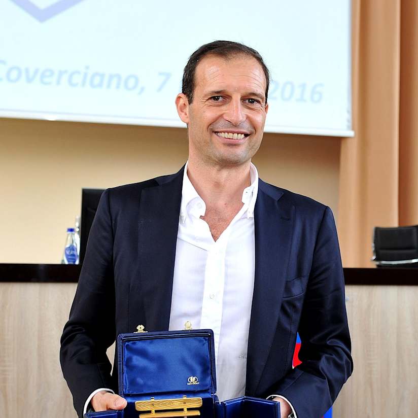 Allegri wins ‘Panchina d’Oro’ award